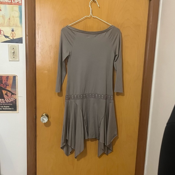 Silence + Noise Gray Long Sleeve Dress - Picture 6 of 7